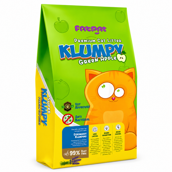 Fatpat Klumpy Green Apple Premium Cat Litter