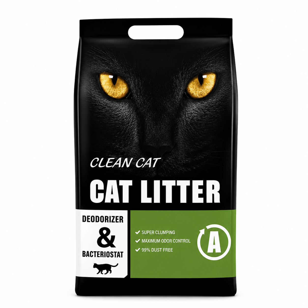 Clean Cat Cat Litter – Green Tea Bentonite Formula
