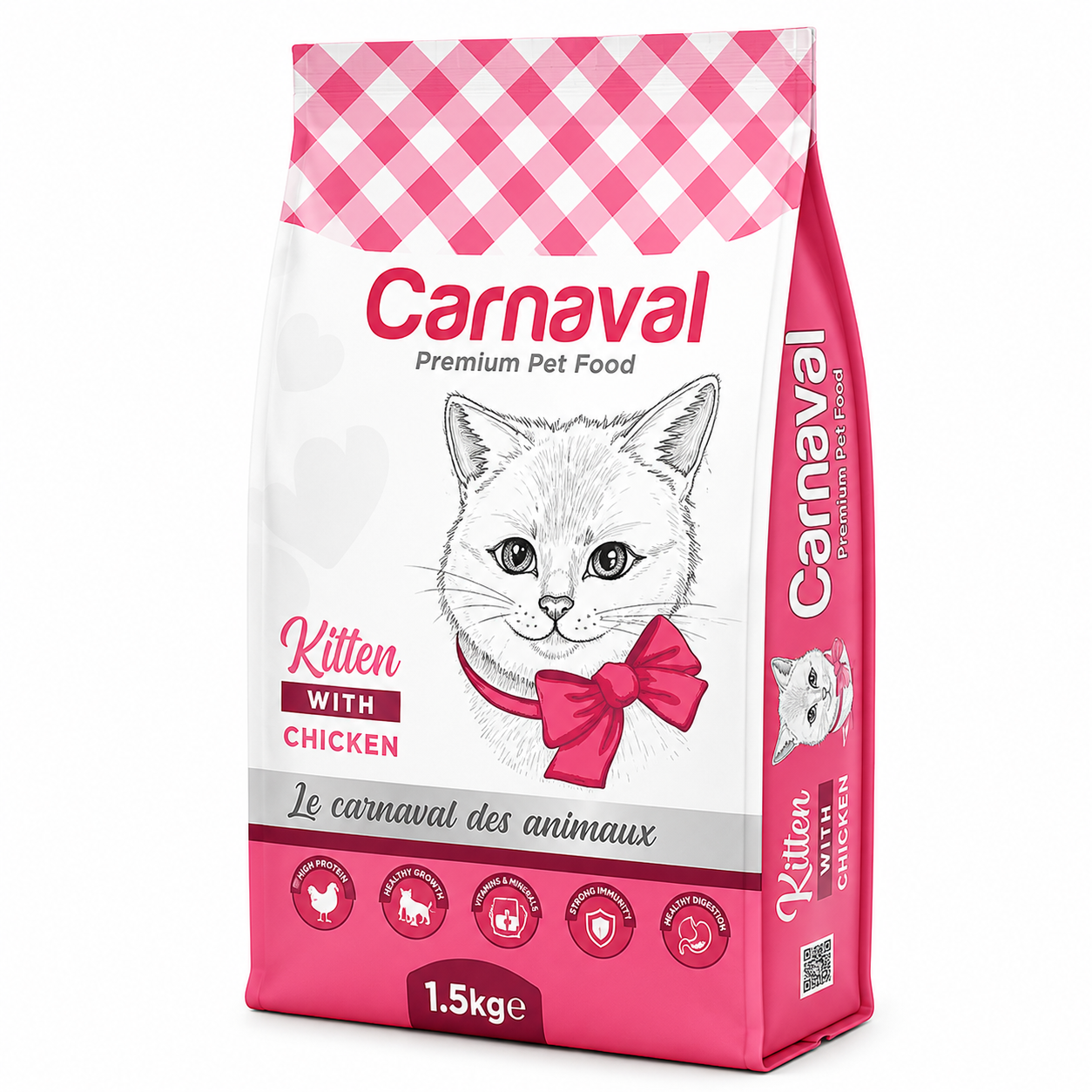 Carnaval Premium Cat Food – Kitten With Chicken (1.5kg)