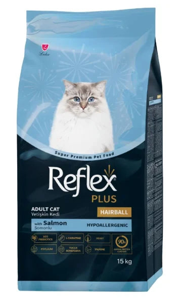 Reflex Plus Hairball Adult Cat Food-Salmon (1.5kg)